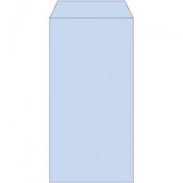 【加工】長3　ナチュラルカラーアクア　80g　サイド貼　郵便枠なし 