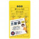 月謝袋イエロー【お徳用】5枚入×10パック 【お金が落ちない!散らばらない!チャック付封筒】