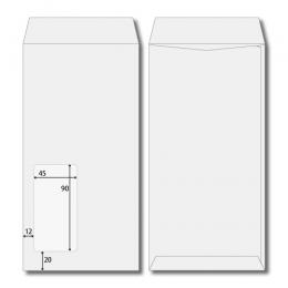 長3クリーン窓1号　スカイ　70g　　サイド貼　郵便枠なし